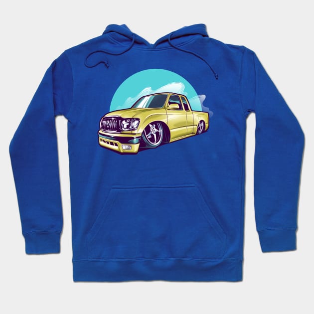 Lowered JDM Truck Hoodie by Aiqkids Design